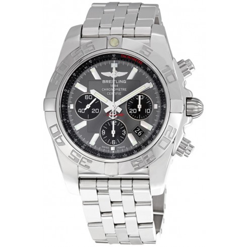 Breitling Windrider Chronomat Grey Dial Stainless Steel Men's Watch AB011012-F546SS watches