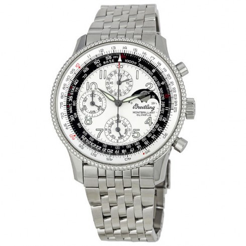 Breitling Navitimer Montbrillant Olympus Men's Watch A1935012-G592SS watches