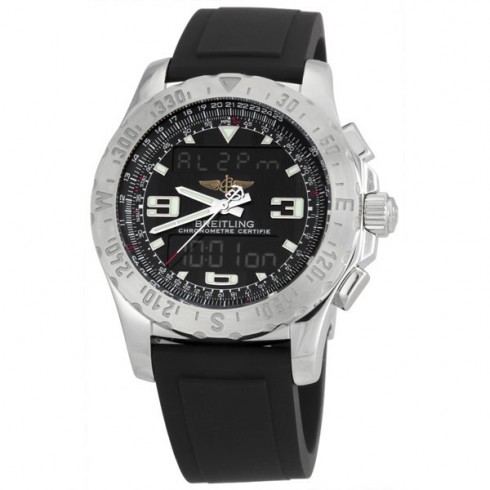Breitling Professional Airwolf SuperQuartz Analog-Digital Watch A7836323-B9-120S watches