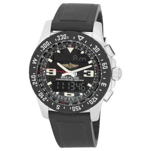 Breitling Airwolf Raven Men's Analog-Digital Watch A7836423-B911BKPD watches