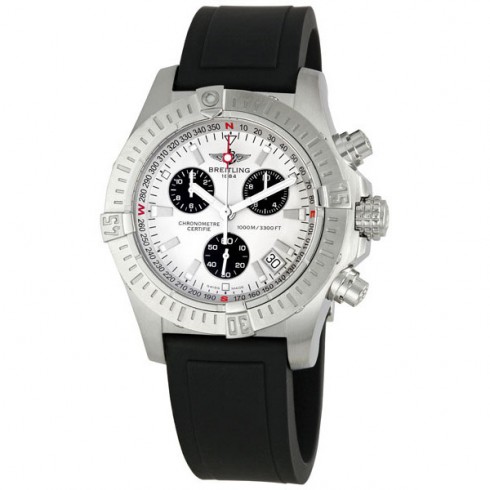 Breitling Avenger Seawolf Chrono Silver Dial Men's Watch A7339010-G696BKRT watches