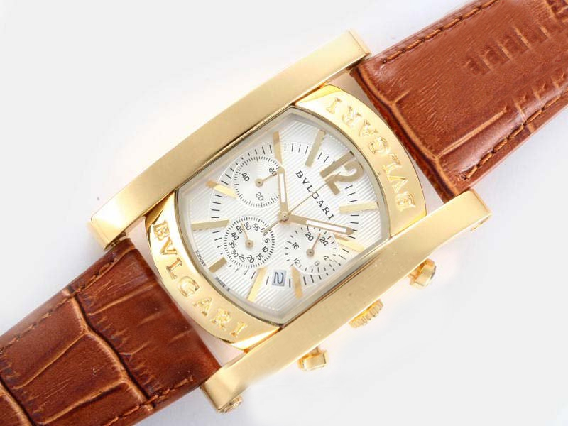 Bvlgari Assioma AA44C13GLDCH White Dial Automatic Stainless Steel with 18k Gold Bezel Watch watches