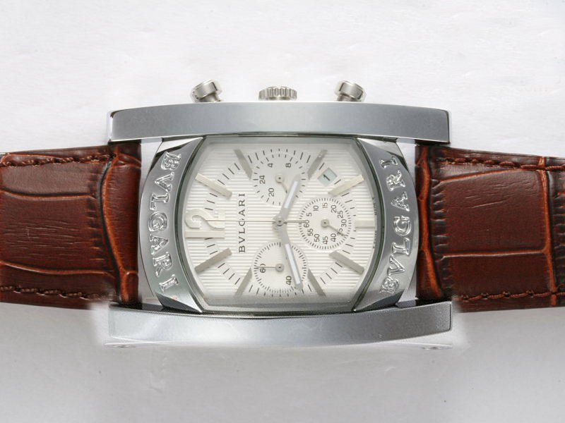 Bvlgari Assioma AA44C14SLDCH White Dial Rectangle Automatic Watch watches