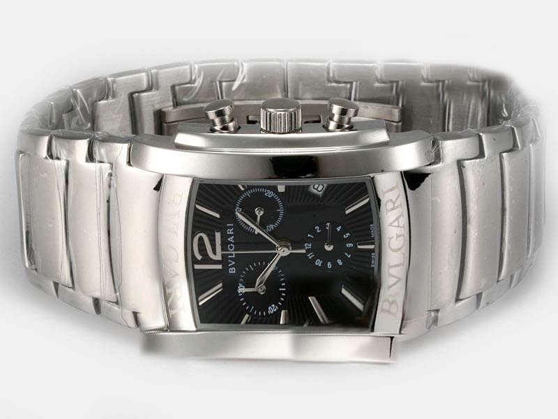 Bvlgari Assioma AA44C14SSDCH Stainless Steel Case Mens 44mm Watch watches