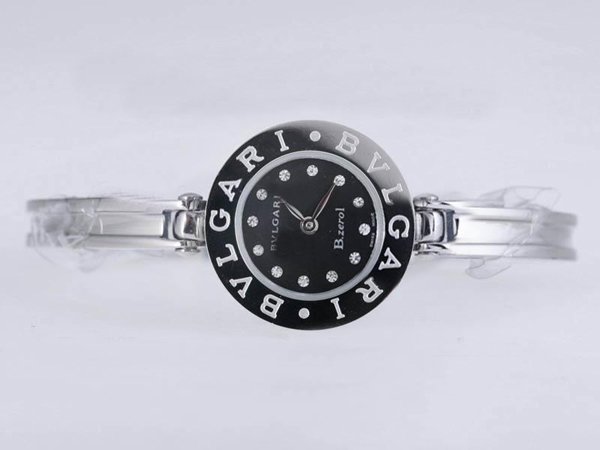 Bvlgari B.Zeroi BZ22BSV.M Round Stainless Steel Case Womens Watch watches