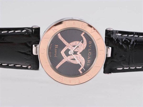 Bvlgari B.Zeroi BZ35BHDSGL Womens Rose Gold Case Round Watch watches