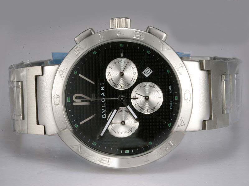 Bvlgari Bulgari Bulgari BB38BSSDCH/N Mens 38mm Stainless Steel Case Watch watches