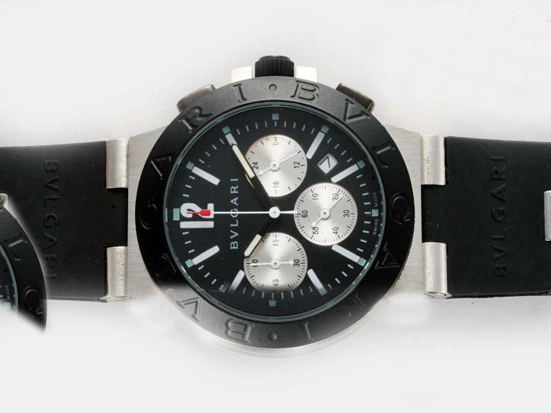 Bvlgari Diagono AC38TAVD/SLN Round Stainless Steel Case Watch watches