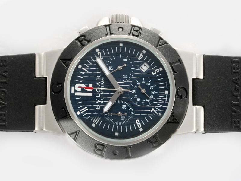 Bvlgari Diagono AC44BTAVD/SLN Automatic Mens Stainless Steel Bezel Watch watches