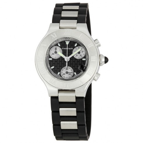 Cartier 21 Chronoscaph Ladies Watch W10198U2 watches
