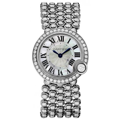 Cartier Ballon Blanc Mother of Pearl Dial Ladies Watch HPI00757 watches