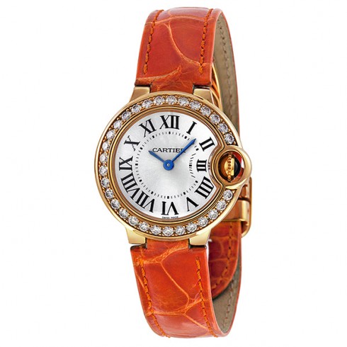 Cartier Ballon Bleu 18 kt Yellow Gold Diamond Ladies Watch WE900151 watches