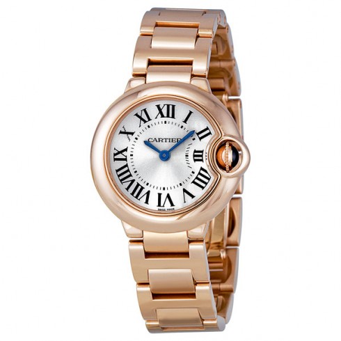 Cartier Ballon Bleu 18kt Pink Gold Small Ladies Watch W69002Z2 watches