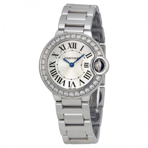 Cartier Ballon Bleu 18kt White Gold Ladies Watch WE9003Z3 watches