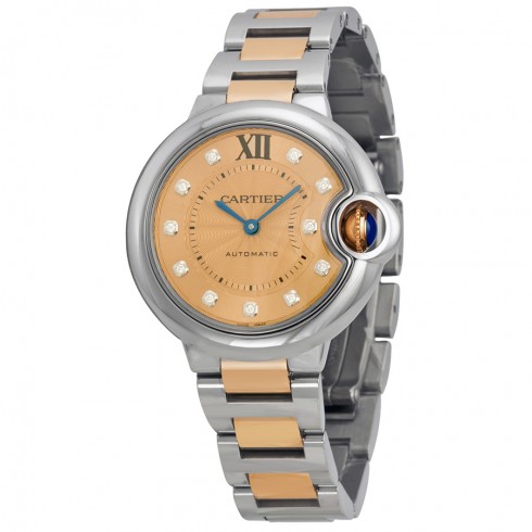 Cartier Ballon Bleu De Cartier 18Kt Pink Gold Dial Ladies Watch W3BB0002 watches