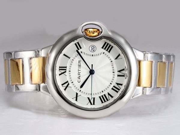 Cartier Ballon Bleu de Cartier W69009Z3 White Dial 42mm Automatic Watch watches