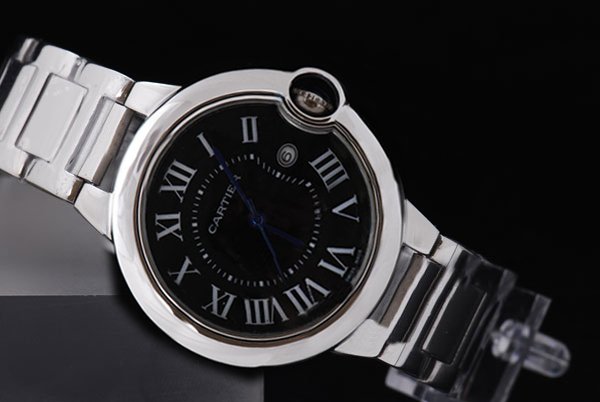Cartier Ballon Bleu de Cartier W69010Z4 Mens Silver Stainless Steel Strap Watch watches