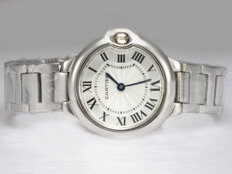 Cartier Ballon Bleu de Cartier W69010Z4 Round White Dial Watch watches