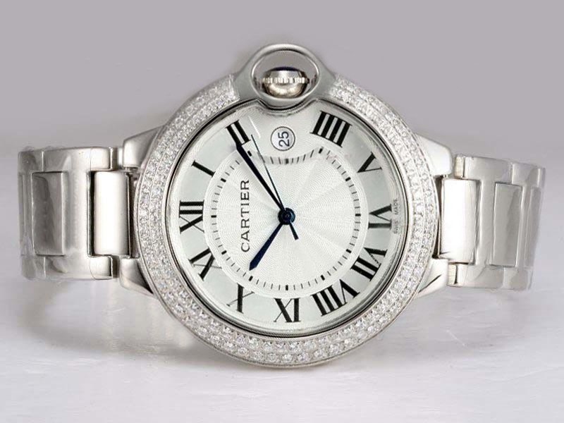 Cartier Ballon Bleu de Cartier W69011Z4 Quartz 36mm Mens Watch watches