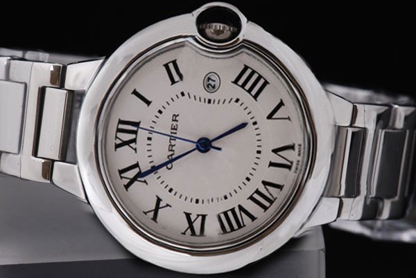 Cartier Ballon Bleu de Cartier W69012Z4 Mens Stainless Steel Case 42mm Watch watches