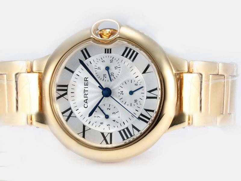 Cartier Ballon Bleu de Cartier W6920010 42mm Automatic Grey Dial Watch watches