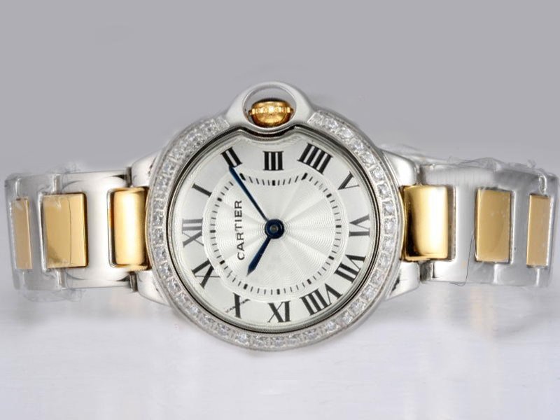 Cartier Ballon Bleu de Cartier W6920033 Round Stainless Steel Case Watch watches