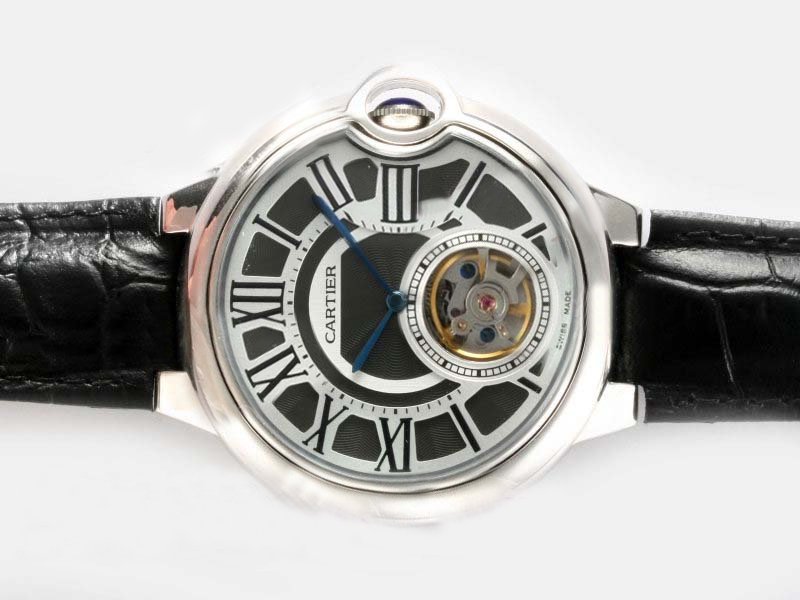 Cartier Ballon Bleu de Cartier W6920055 42mm Manual Winding Black Dial Watch watches
