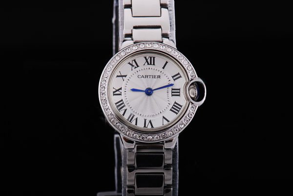 Cartier Ballon Bleu de Cartier WE9009Z3 Round Stainless Steel Case Midsize Watch watches