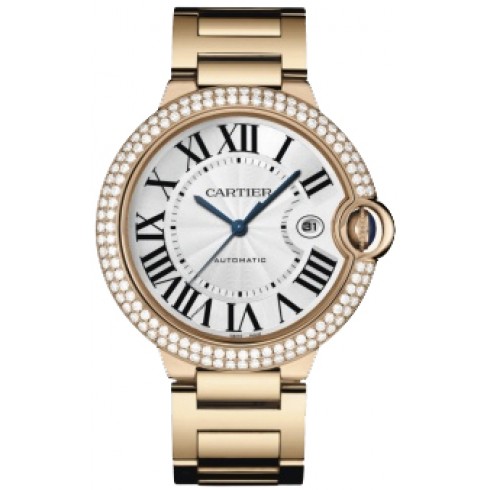 Cartier Ballon Bleu Rose Gold Men's Watch WE9008Z3 watches