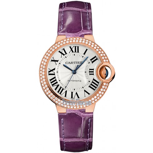 Cartier Ballon Bleu Silver Dial Ladies Watch WE902066 watches