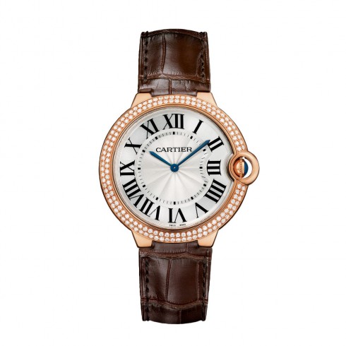 Cartier Ballon Bleu Silver Dial Men's Watch WE902055 watches