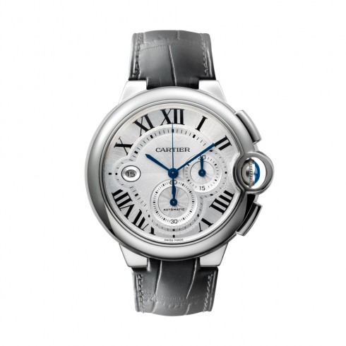 Cartier Ballon Bleu Silver Flinque Dial Men's Watch W6920078 watches