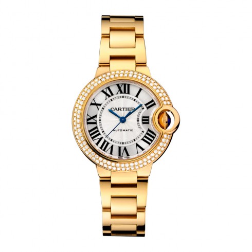 Cartier Ballon Bleu Silvered Opaline Dial Ladies Watch WJBB0002 watches
