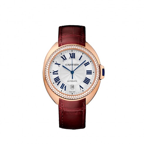 Cartier Cle Flinque Dial Ladies Watch WJCL0012 watches