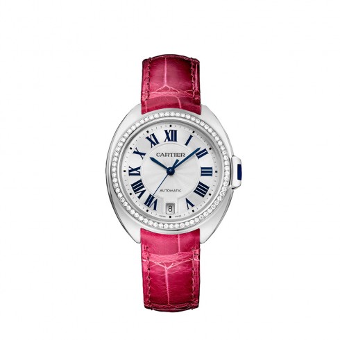 Cartier Cle Flinque Dial Ladies Watch WJCL0014 watches