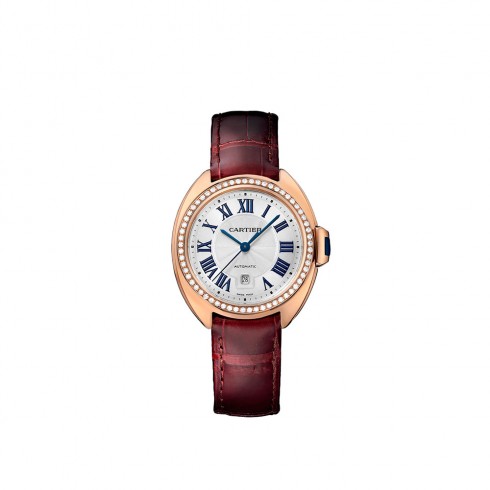 Cartier Cle Flinque Dial Ladies Watch WJCL0016 watches