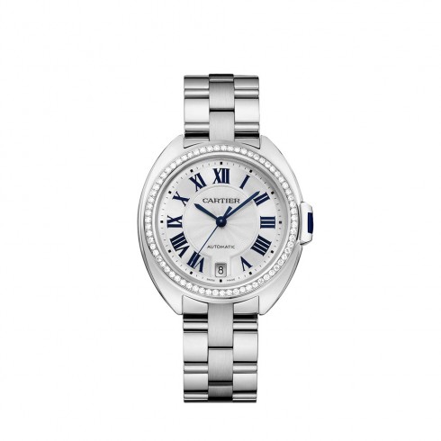 Cartier Cle Flinque Sunray Effect Dial Ladies Watch WJCL0007 watches