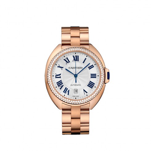 Cartier Cle Flinque Sunray Effect Dial Ladies Watch WJCL0009 watches