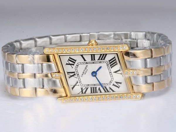 Cartier Collection Privee Cartier Paris W1548051 Quartz Womens Rectangle Watch watches