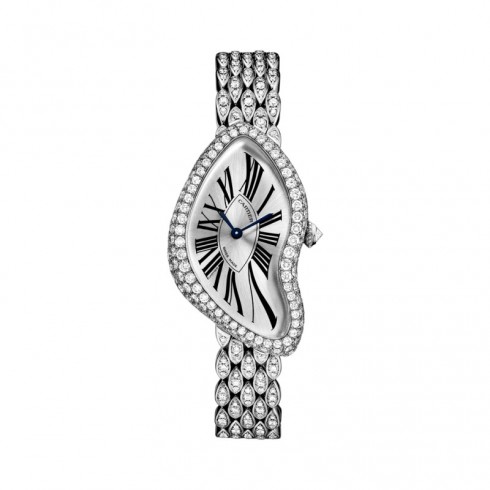 Cartier Crash Silver Dial Ladies Watch HPI00654 watches