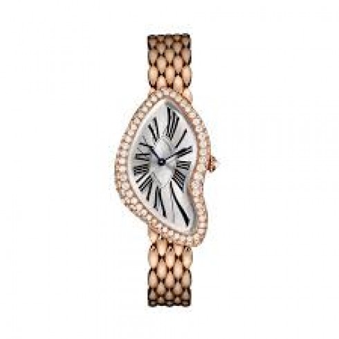 Cartier Crash Silver Dial Ladies Watch WL420047 watches