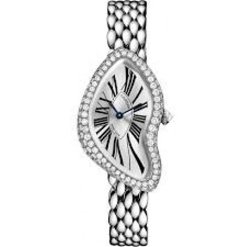Cartier Crash Silvered Opaline Dial Ladies Watch WL420051 watches