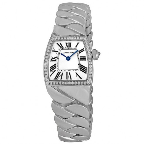 Cartier La Dona Diamond 18kt White Gold Ladies Watch WE60039G watches
