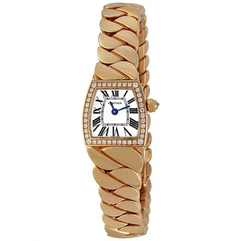 Cartier La Dona Mini 18k Rose Gold Diamond Watch WE60086I watches