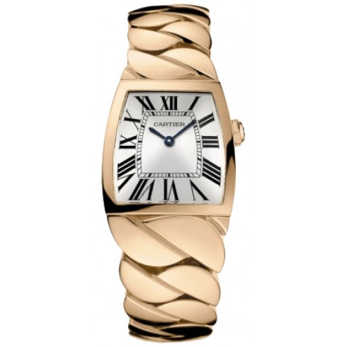 Cartier La Dona Silver Dial 18kt Rose Gold Ladies Watch W640040I watches
