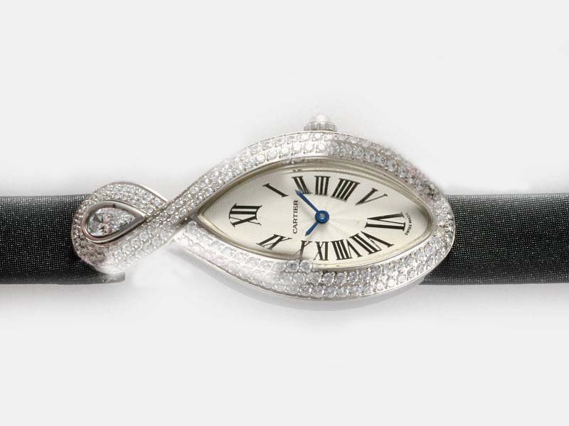 Cartier Libre WJ303250 Stainless Steel Case Oval Womens Watch watches