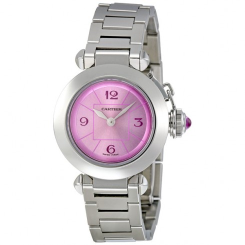 Cartier Miss Pasha Stainless Steel Watch W3140023 watches