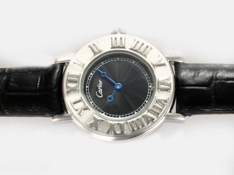 Cartier Must 21 W10072R6 Quartz Black Dial Man:38mm / Lady:30mm Watch watches