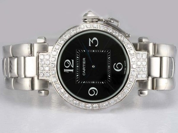 Cartier Pasha de Cartier 2324 Stainless Steel Case Mens Watch watches