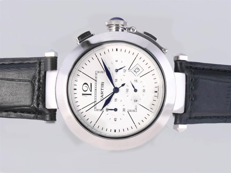 Cartier Pasha de Cartier W3107255 Stainless Steel Case 42mm Watch watches